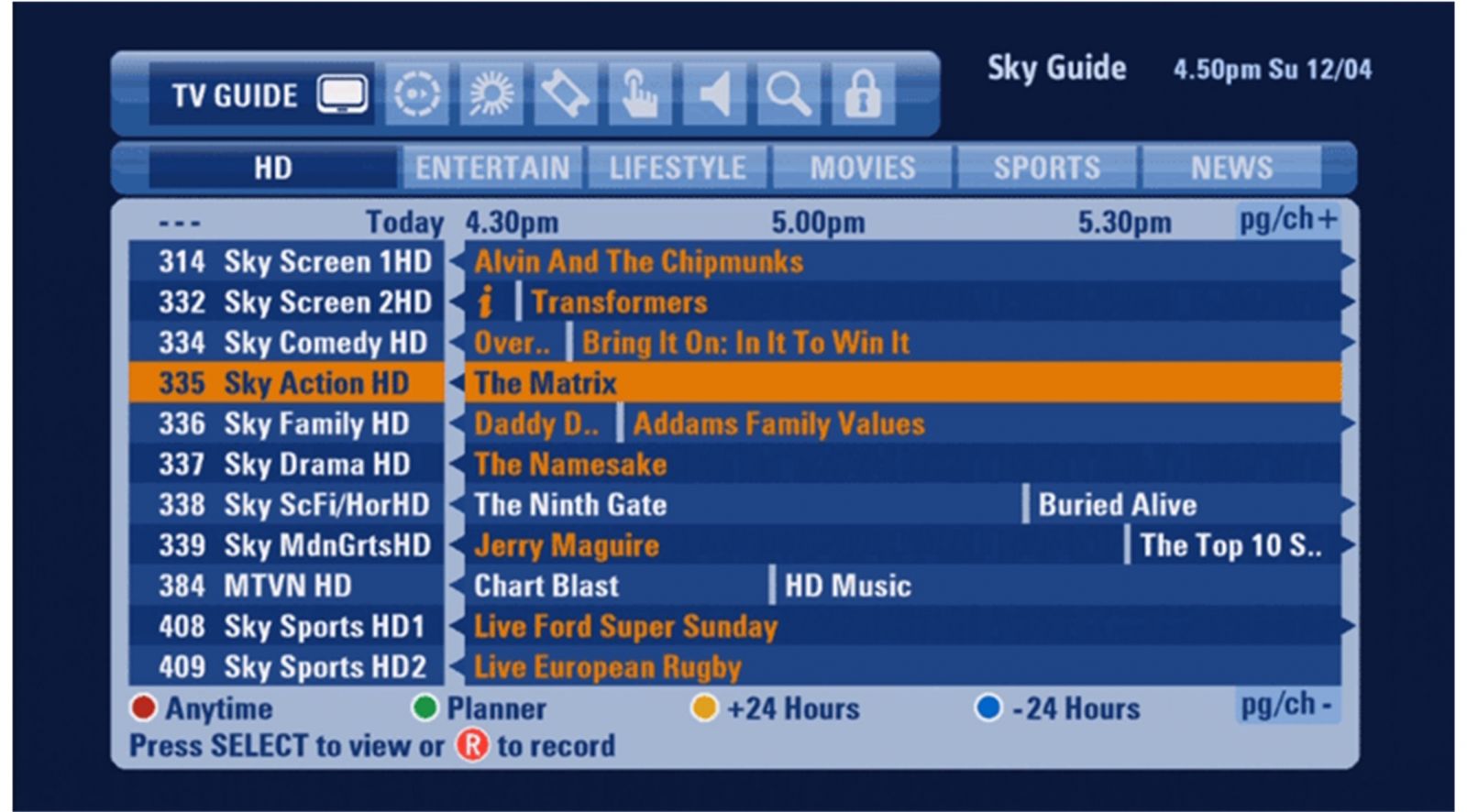 Fmuser EPG (Electronic Program Guide) System